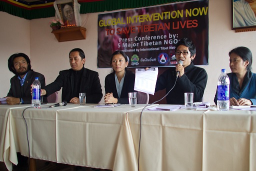 Save Tibetan lives press conference before G20