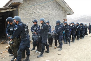 Brutality in Tibet from Chinese security in January 2012