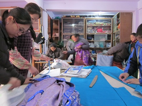 Stitches of Tibet women tailoring